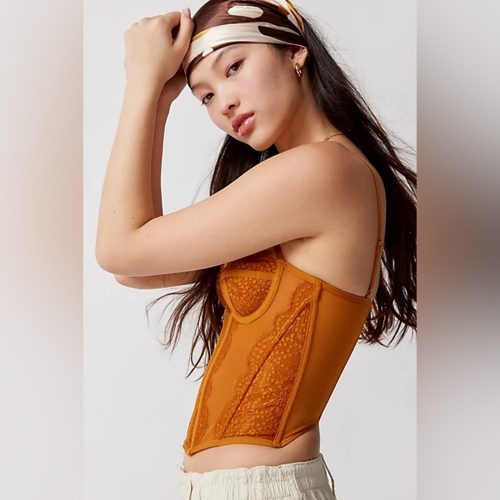 Urban Outfitters Out From Under Corset - Rust